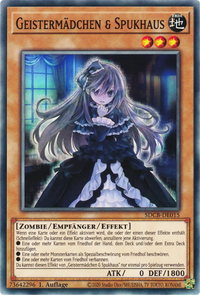 Geistermädchen & Spukhaus Yu-Gi-Oh! Karte SDCB-DE015 Common