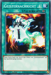 Geisternachricht „I“ Yu-Gi-Oh! Karte LDS3-DE012 Common