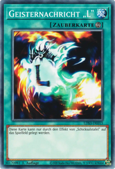 Geisternachricht „L“ Yu-Gi-Oh! Karte LDS3-DE015 Common