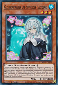 Geisterschwester und gruseliger Hartriegel Yu-Gi-Oh! Karte MP22-DE259 Super Rare