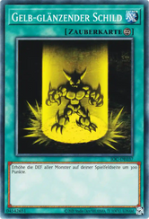 Gelb-glänzender Schild Yu-Gi-Oh! Karte IOC-DE037 Common