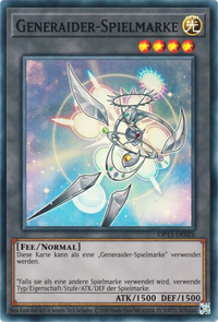 Generaider-Spielmarke Yu-Gi-Oh! Karte OP13-DE026 Super Rare