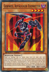 Gerfried, Rotäugiger Eisenritter Yu-Gi-Oh! Karte SBC1-DEI05 Common