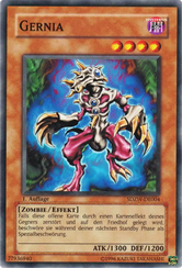 Gernia Yu-Gi-Oh! Karte SDZW-DE004 Common