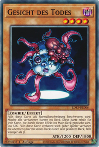Gesicht des Todes Yu-Gi-Oh! Karte LDS3-DE006 Common