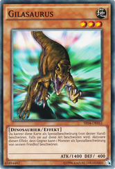 Gilasaurus Yu-Gi-Oh! Karte SR04-DE012 Common