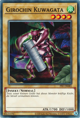 Girochin Kuwagata Yu-Gi-Oh! Karte PSV-DE085 Common