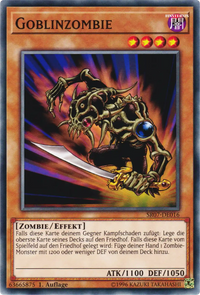 Goblinzombie Yu-Gi-Oh! Karte SR07-DE016 Common
