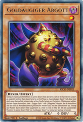 Goldäugiger Abgott Yu-Gi-Oh! Karte KICO-DE011 Rare