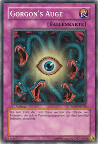 Gorgon's Auge Yu-Gi-Oh! Karte SOD-DE058 Common