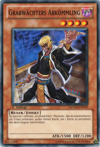 Grabwächters Abkömmling Yu-Gi-Oh! Karte SDMA-DE019 Common