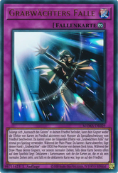 Grabwächters Falle Yu-Gi-Oh! Karte MAMA-DE029 Ultra Rare