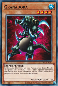 Granadora Yu-Gi-Oh! Karte IOC-DE030 Common