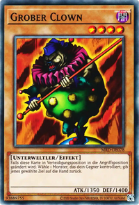 Grober Clown Yu-Gi-Oh! Karte MRD-DE078 Common
