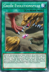 Große Evolutionspille Yu-Gi-Oh! Karte SR04-DE023 Common