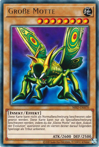 Große Motte Yu-Gi-Oh! Karte MRD-DE070 Rare