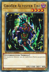Großer Ältester Tiki Yu-Gi-Oh! Karte SBCB-DE109 Common