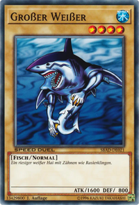 Großer Weißer Yu-Gi-Oh! Karte SBAD-DE021 Common