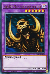 Großes Mammut von Goldfine Yu-Gi-Oh! Karte GFP2-DE120 Ultra Rare