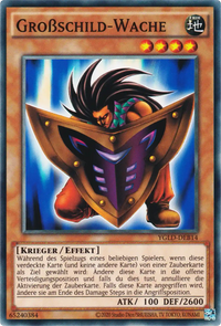 Großschild-Wache Yu-Gi-Oh! Karte YGLD-DEB14 Common