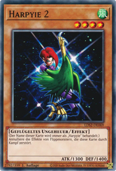 Harpyie 2 Yu-Gi-Oh! Karte LDS2-DE069 Common