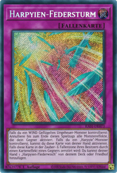 Harpyien-Federsturm Yu-Gi-Oh! Karte RA01-DE073 Secret Rare