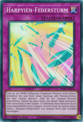 Harpyien-Federsturm Yu-Gi-Oh! Karte RA01-DE073 Super Rare
