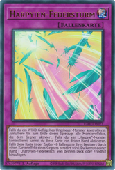 Harpyien-Federsturm Yu-Gi-Oh! Karte RA01-DE073 Ultra Rare