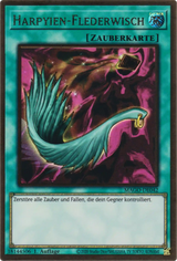 Yu-Gi-Oh! Premium Gold Rare Karte Beispiel mit Premium-Gold-Rahmen und Foil-Effekt