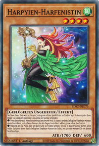 Harpyien-Harfenistin Yu-Gi-Oh! Karte LDS2-DE075 Common