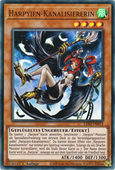 Harpyien-Kanalisiererin Yu-Gi-Oh! Karte LDS2-DE073 Ultra Rare