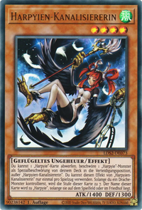 Harpyien-Kanalisiererin Yu-Gi-Oh! Karte LDS2-DE073 Ultra Rare