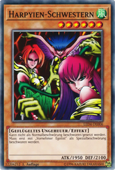 Harpyien-Schwestern Yu-Gi-Oh! Karte LED4-DE006 Common
