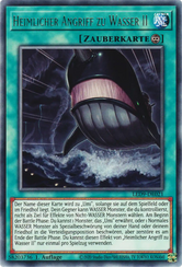 Heimlicher Angriff zu Wasser II Yu-Gi-Oh! Karte LED9-DE021 Rare