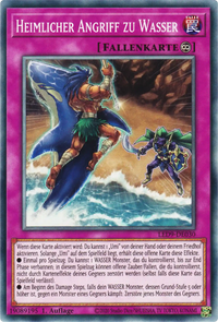 Heimlicher Angriff zu Wasser Yu-Gi-Oh! Karte LED9-DE030 Common