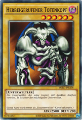 Herbeigerufener Totenkopf Yu-Gi-Oh! Karte YGLD-DEA06 Common