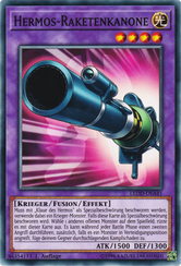 Hermos-Raketenkanone Yu-Gi-Oh! Karte LEDD-DEA41 Common