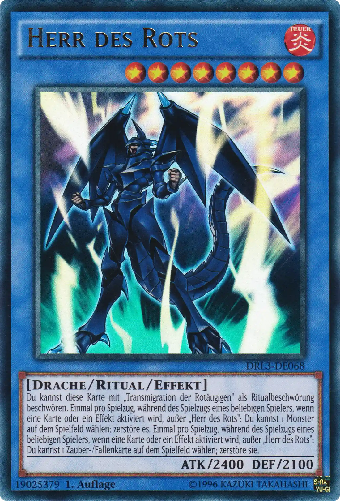 Herr des Rots Yu-Gi-Oh! Karte DRL3-DE068 Ultra Rare