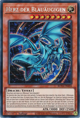Herz der Blauäugigen Yu-Gi-Oh! Karte ROTA-DE004 Secret Rare
