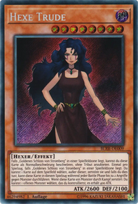 Hexe Trude Yu-Gi-Oh! Karte BLRR-DE009 Secret Rare