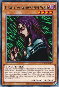 Hexe vom schwarzen Wald Yu-Gi-Oh! Karte TOCH-DE027 Rare