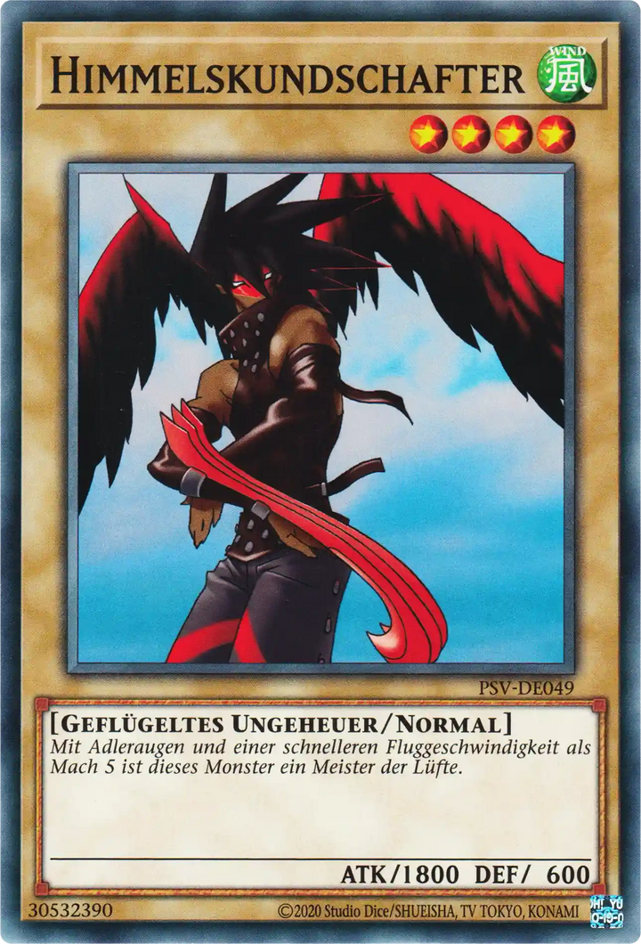 Himmelskundschafter Yu-Gi-Oh! Karte PSV-DE049 Common
