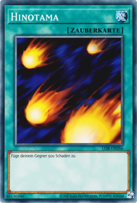 Hinotama Yu-Gi-Oh! Karte LOB-DE056 Common