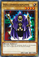 Höllenwesenpuppe Yu-Gi-Oh! Karte SS01-DEA03 Common
