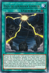 Hügel des gebundenen Schöpfers Yu-Gi-Oh! Karte LED7-DE053 Rare