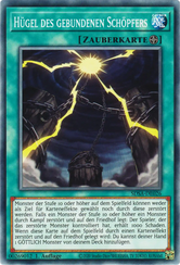 Hügel des gebundenen Schöpfers Yu-Gi-Oh! Karte SDSA-DE026 Common