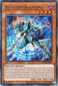 Hüter der Drachenmagie Yu-Gi-Oh! Karte TOCH-DE041 Rare