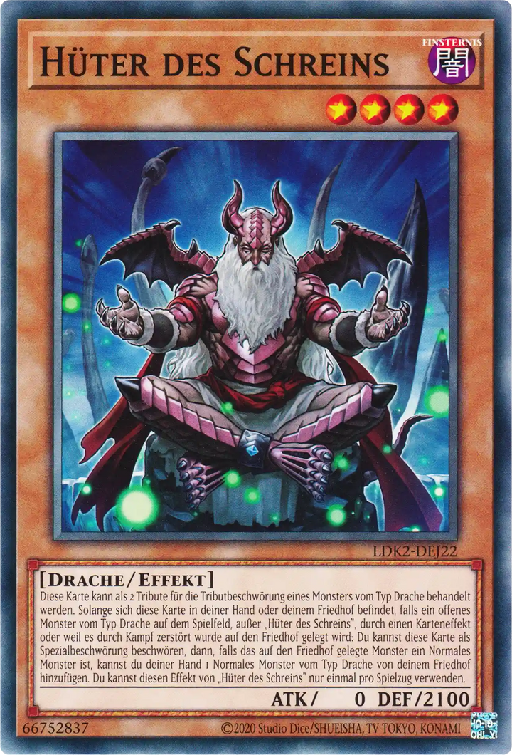 Hüter des Schreins Yu-Gi-Oh! Karte LDK2-DEJ22 Common