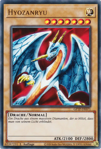 Hyozanryu Yu-Gi-Oh! Karte GFTP-DE071 Ultra Rare