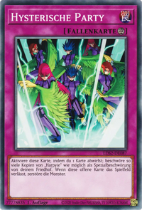 Hysterische Party Yu-Gi-Oh! Karte LDS2-DE087 Common